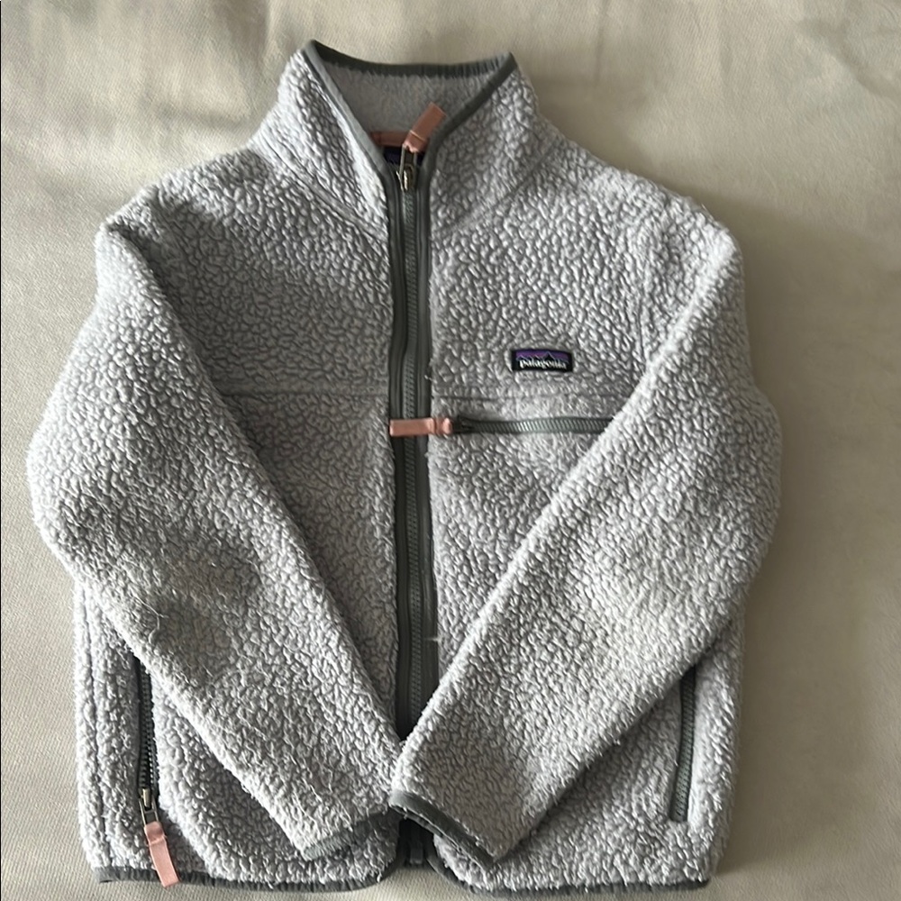 Girls' Retro Pile Jacket